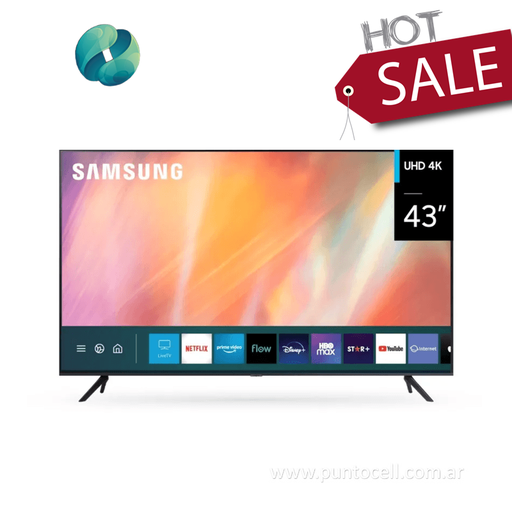 [112022] SMART TV SAMSUNG 43" Crystal UHD (UN43DU7000GCZB)