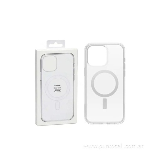 [112057] FUNDA MAGSAFE CASE TRANSPARENTE IPHONE 13 / 14