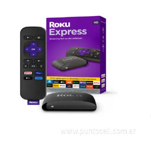 [112203] CONVERTIDOR SMART ROKU EXPRESS 3960RW • HD