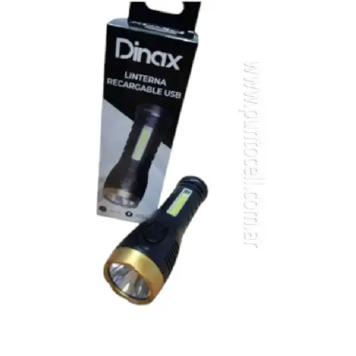 [112208] LINTERNA DINAX USB RECARGABLE (DX-LINLEUSB)
