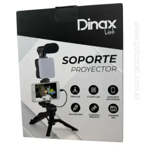 [112209] SOPORTE TRIPODE DINAX 6 EN 1 - KIT VIDEO