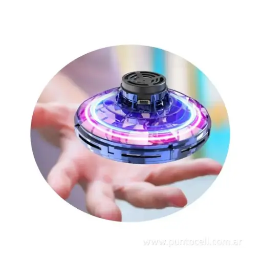 [112222] JUGUETE SPINNER VOLADOR RECARGABLE RGB (SPINF01)