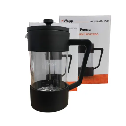 [112398] CAFETERA PRENSA FRANCESA WAGGS CAFE02 