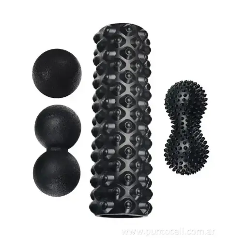 [112402] KIT ROLLO YOGA + BOLAS DE MASAJES WAGGS YKIT01