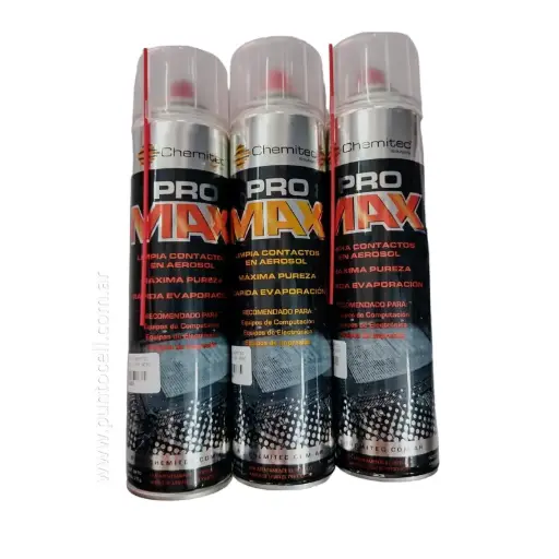 [112504] ALCOHOL ISOPROPILICO AEROSOL CHEMITEC LIMPIA CONTACTOS • 420CC