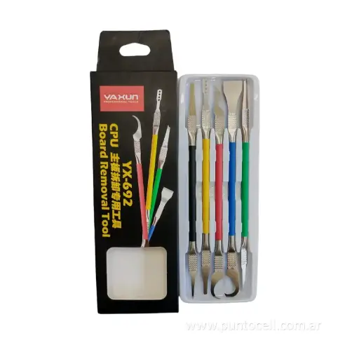 [112515] SET DE ESPATULAS DE APERTURA YAXUN YX-692 • 5 PIEZAS