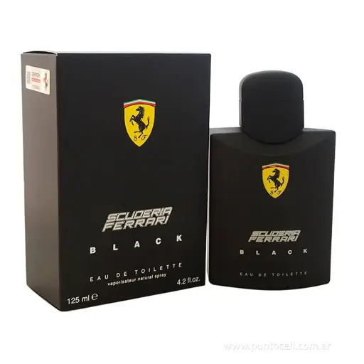 [112584] PERFUME SCUDERIA FERRARI BLACK (MAN) 125ml