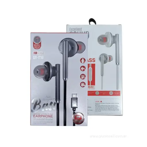 [112640] AURICULAR IN EAR SY-T10 CONECTOR TIPO C 