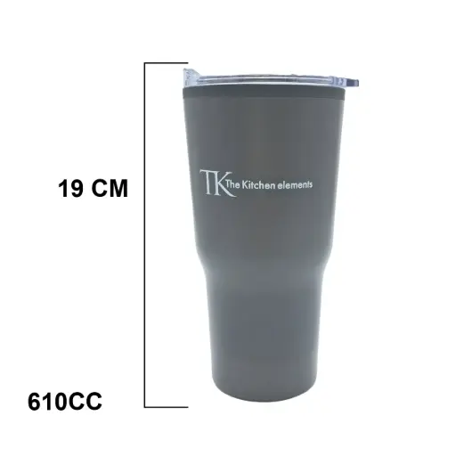 [112672] VASO TERMICO TK DOBLE PARED 610cc C/ SORBETE (HRA-713)
