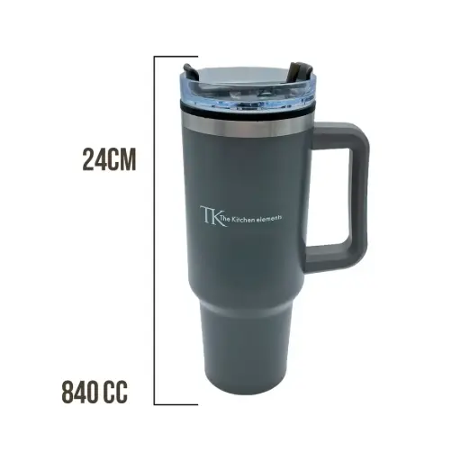 [112673] VASO TERMICO TK DOBLE PARED 840cc C/ SORBETE (HRA-713LA)