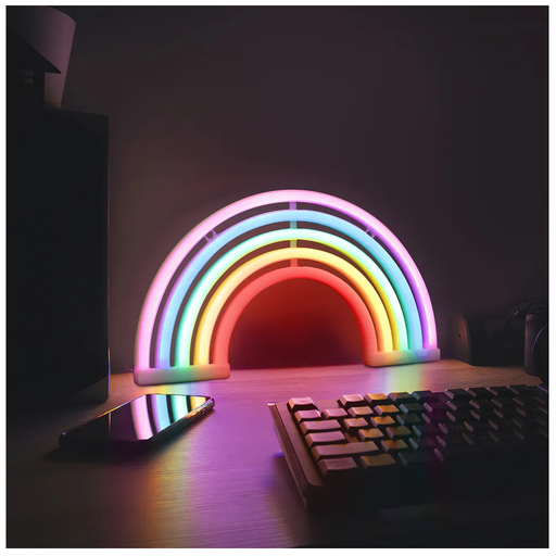 [113002] LUZ LED NEON DECORACION • ARCOIRIS (2021025)