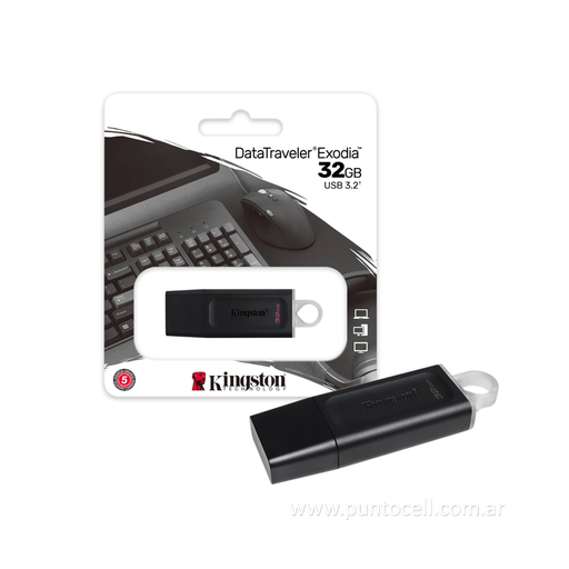 [113287] PENDRIVE KINGSTON DATA TRAVEL 64GB 3.2 USB C (DT70)