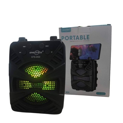 [113334] PARLANTE PORTATIL BLUETOOTH 3" GTS-2386
