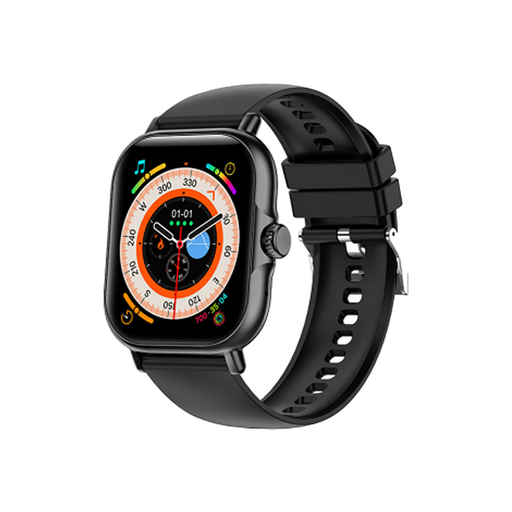 [113460] SMARTWATCH NETMAK ACTION •  2.01" (Cuadrado) MALLA SILICONA Color PLATEADO