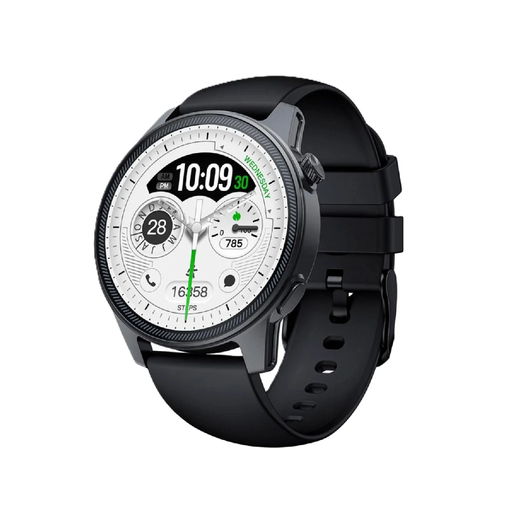 [113463] SMARTWATCH NETMAK ENERGY •  1.43" (Redondo) MALLA SILICONA Color NEGRO