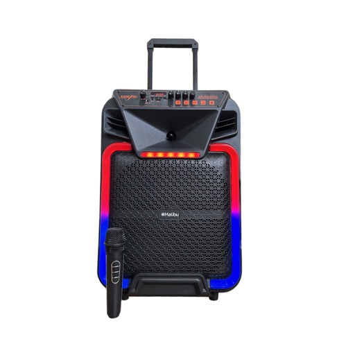 [113473] PARLANTE PORTATIL BLUETOOTH MALIBU 10" x 2 (ABS-15102)