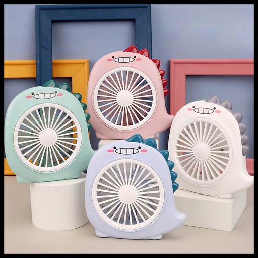 [113679] MINI VENTILADOR DINAX PORTATIL DINOSAURIO CS1229