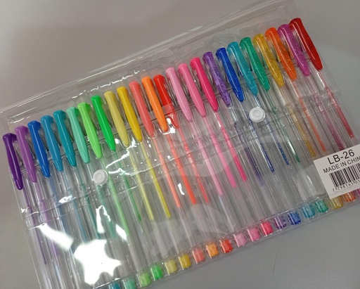 [113686] LAPICERAS DE COLORES • KIT x 24 (LB26)