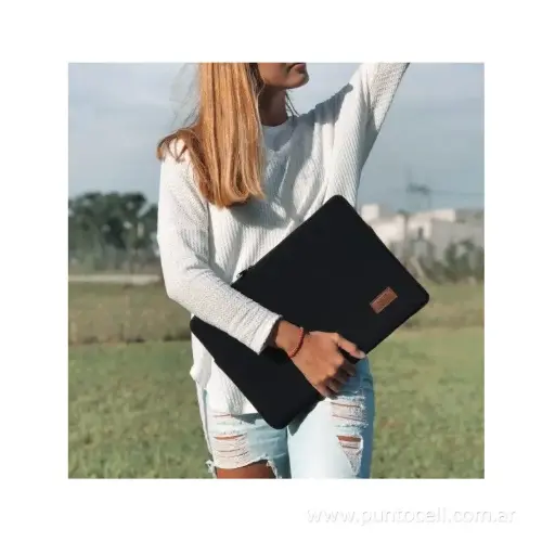 [10044] ESTUCHE NOTEBOOK NEO FUNDAS 14" NEOPRENE NEGRO