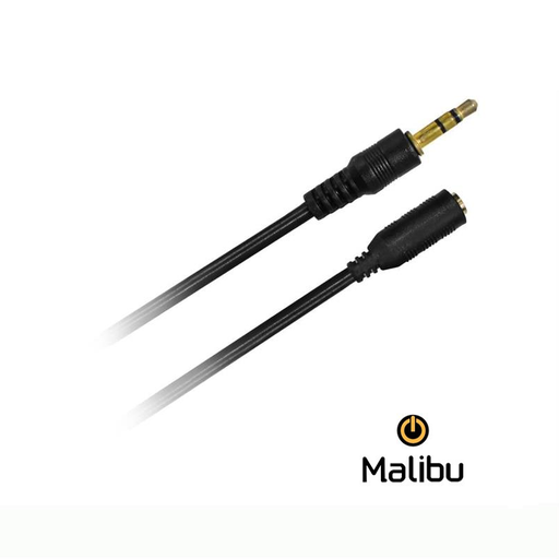 [RH003] CABLE AUDIO ALARGADOR MALIBU 3.5 H a 3.5 M 1M