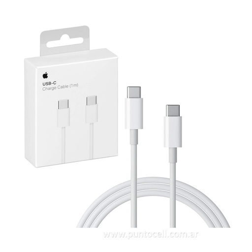 [14042] CABLE USB IPHONE TIPO C a TIPO C 2.0 DE 1M