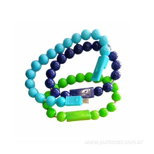 [7226] CABLE USB PULSERA MICRO USB