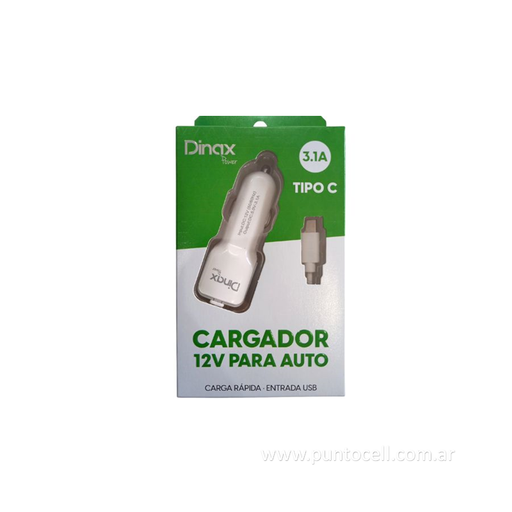 [17154] CARGADOR 12V DINAX 3.1 TIPO C + USB