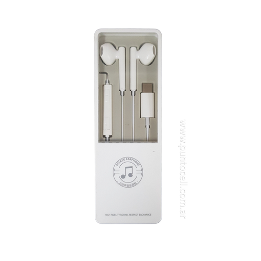 [17703] AURICULAR IN EAR WH149 CONECTOR TIPO C