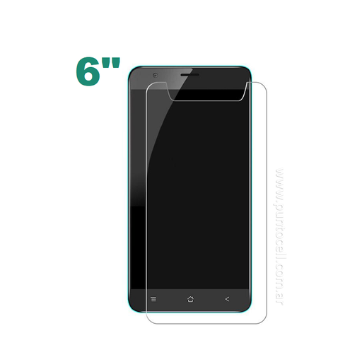 [11696] VIDRIO TEMPLADO UNIVERSAL 6"
