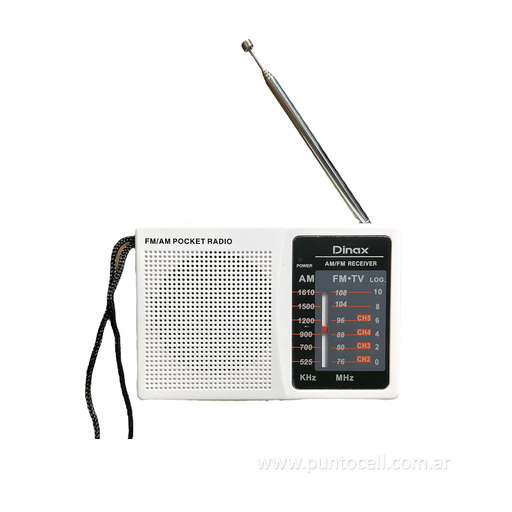 [18221] RADIO AM/FM DINAX POCKET DX-RADIOP1